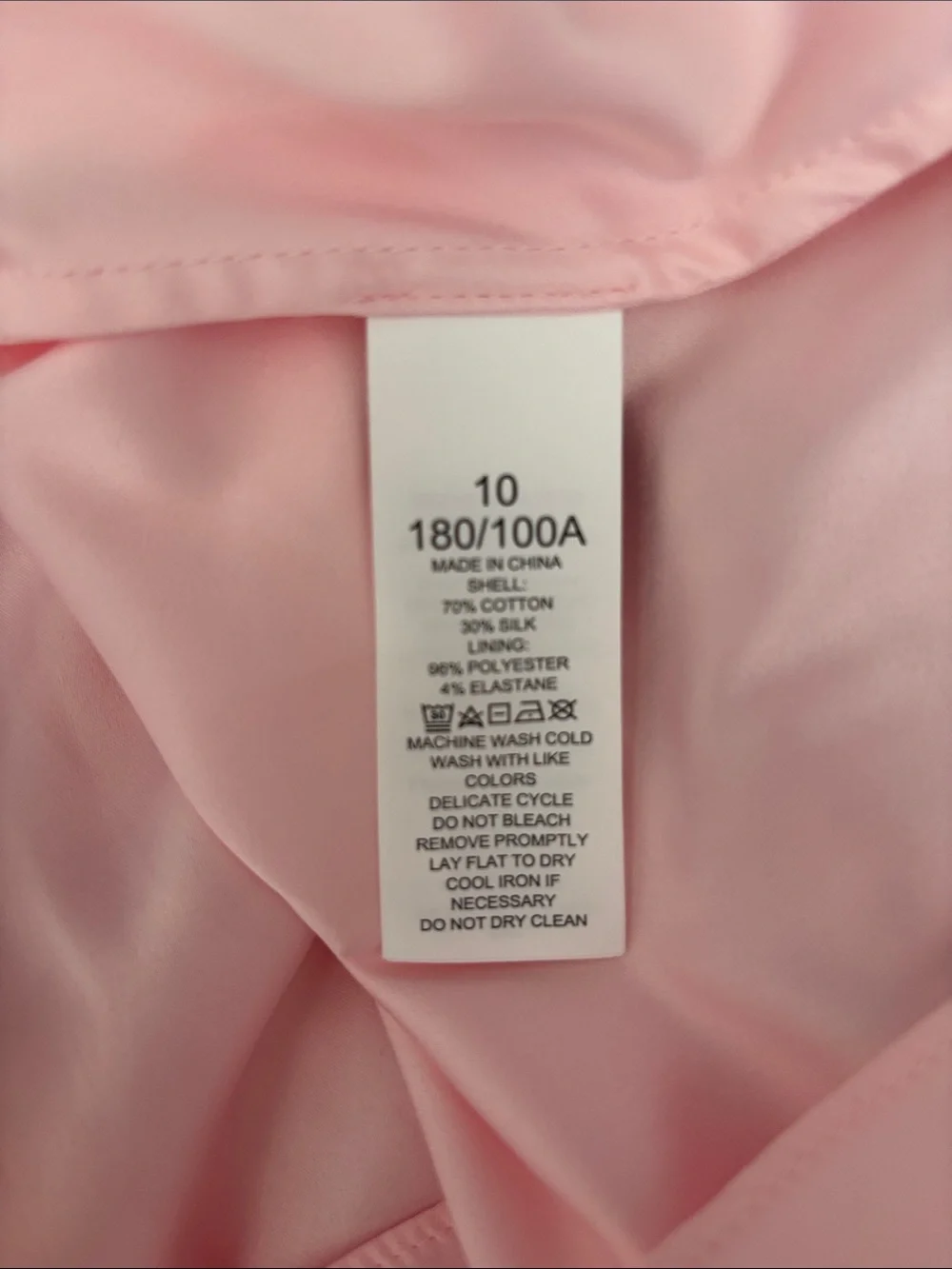 NWT Kate Spade Pink Gingham Silk Blend  Burnout Midi Dress Sz 8 / 10